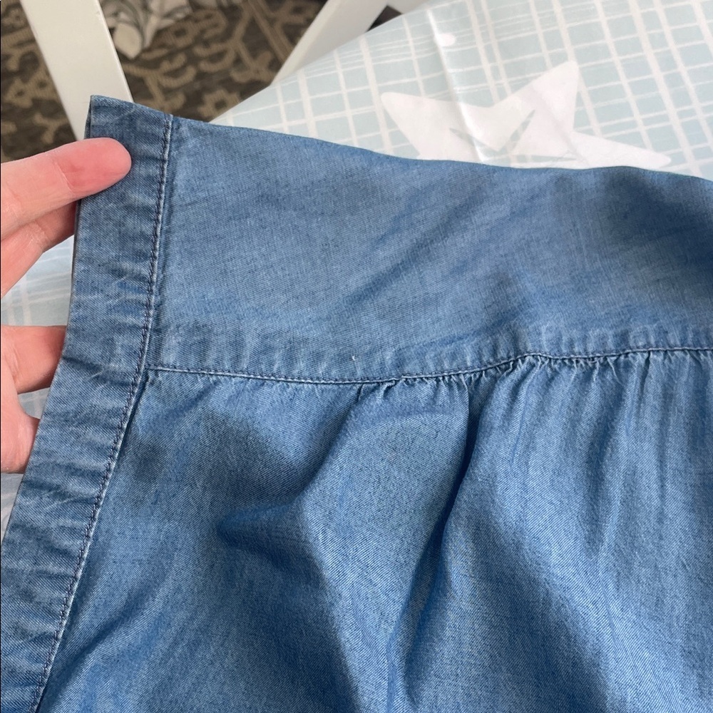 EVRI Vibrant Blue Denim Shirt - Picture 7 of 7
